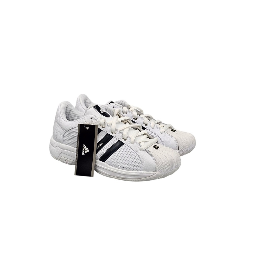 Adidas Mens Size 8 Deadstock 2009 Superstar 2G Ultra SS2G White Sneakers 534489